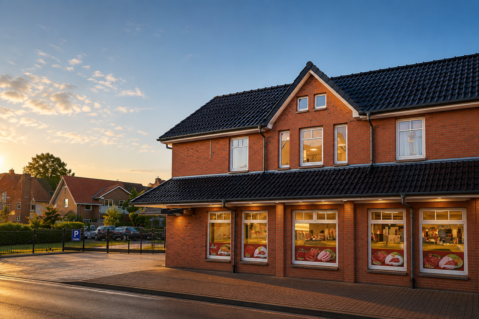 Außenansicht der Kasap Fleischerei GmbH in Vechta